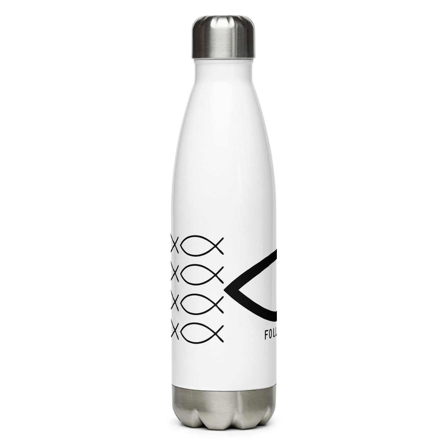Follow Me Stainless Steel Water Bottle