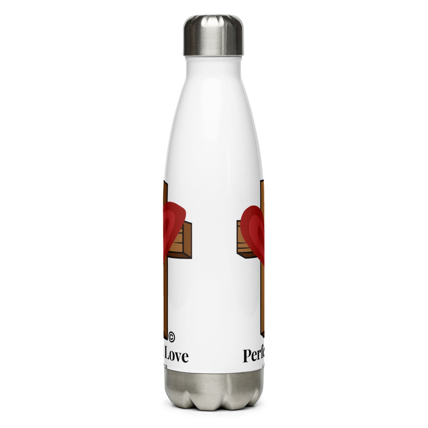Perfect Love Stainless Steel Water Bottle