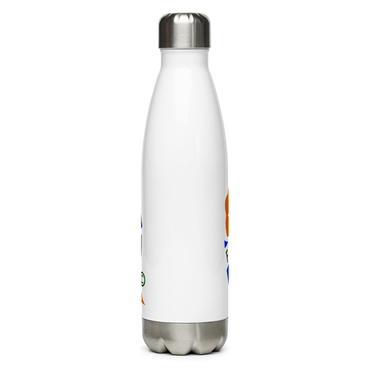 Faith Without Action Stainless Steel Water Bottle