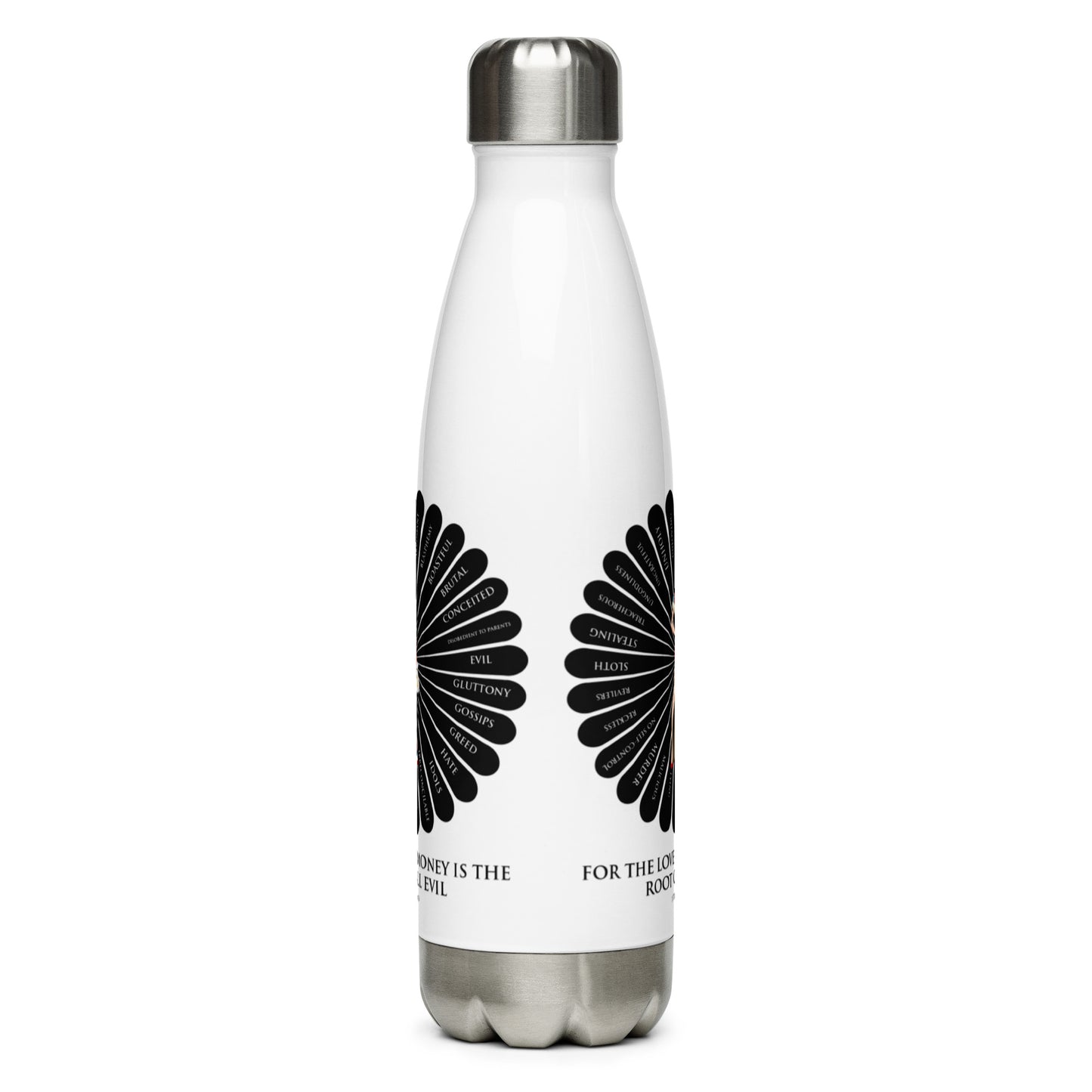 For the Love of Money Stainless Steel Water Bottle
