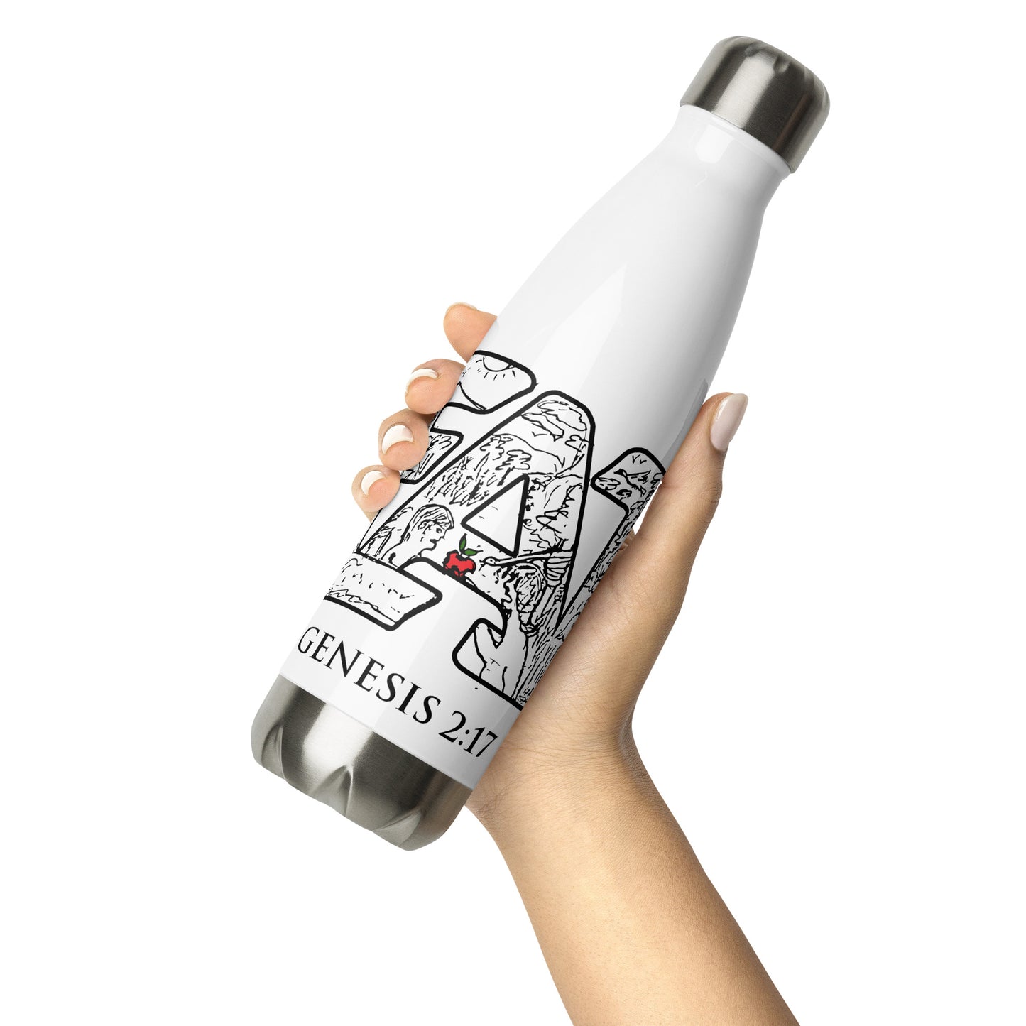Death Stainless Steel Water Bottle