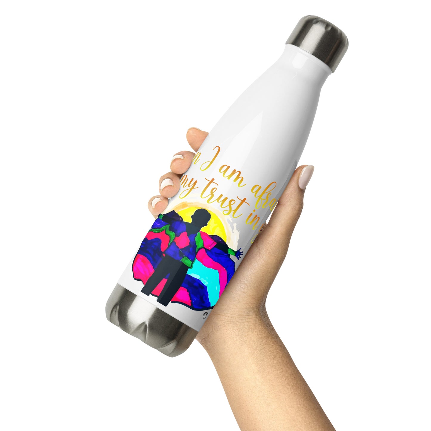 I Put My Trust in You Stainless Steel Water Bottle