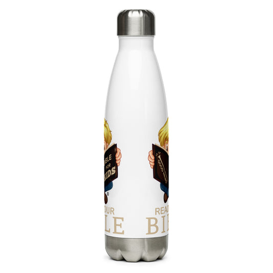 Read Your Bible Stainless Steel Water Bottle