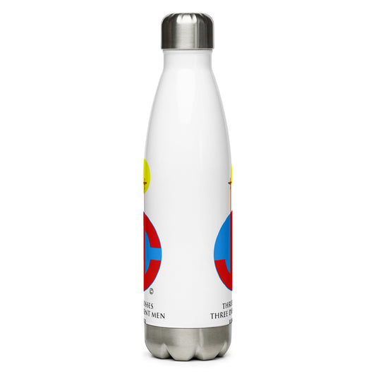 Three Crosses Stainless Steel Water Bottle