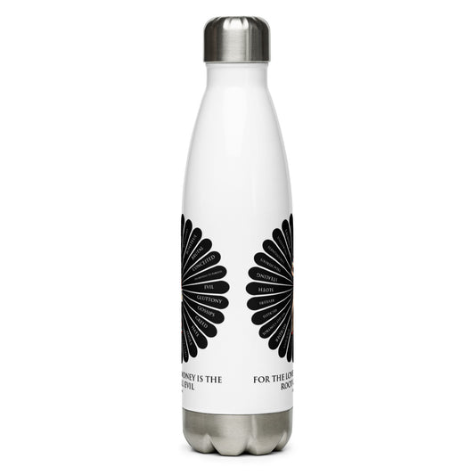 For the Love of Money Stainless Steel Water Bottle