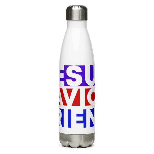 Jesus Savior Friend Stainless Steel Water Bottle