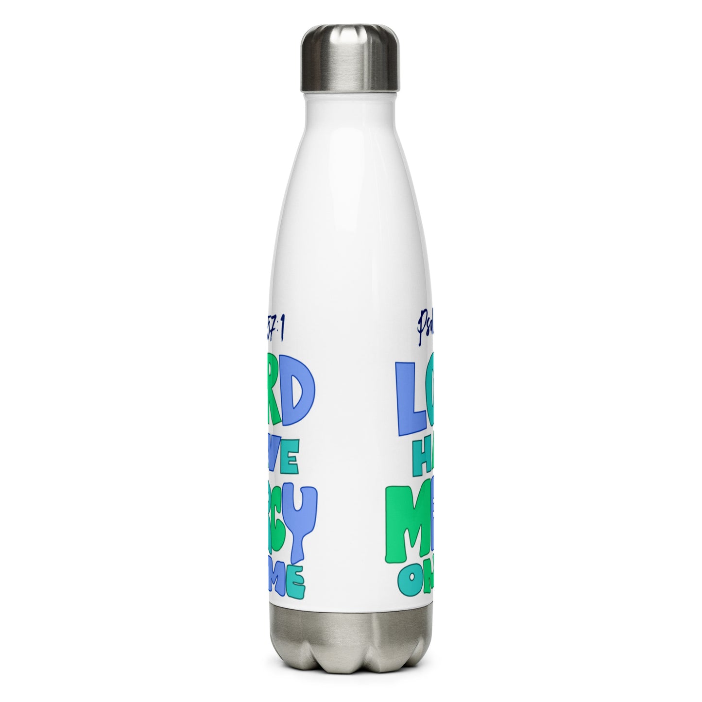 Lord Have Mercy Stainless Steel Water Bottle