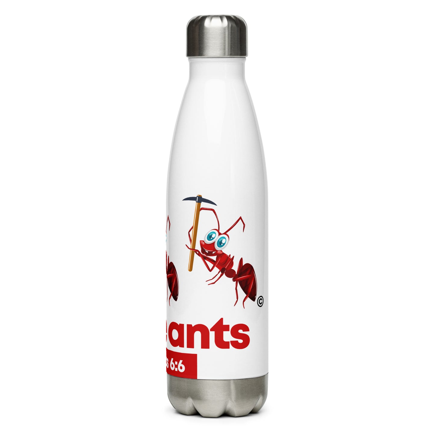 Be Like Ant Stainless Steel Water Bottle
