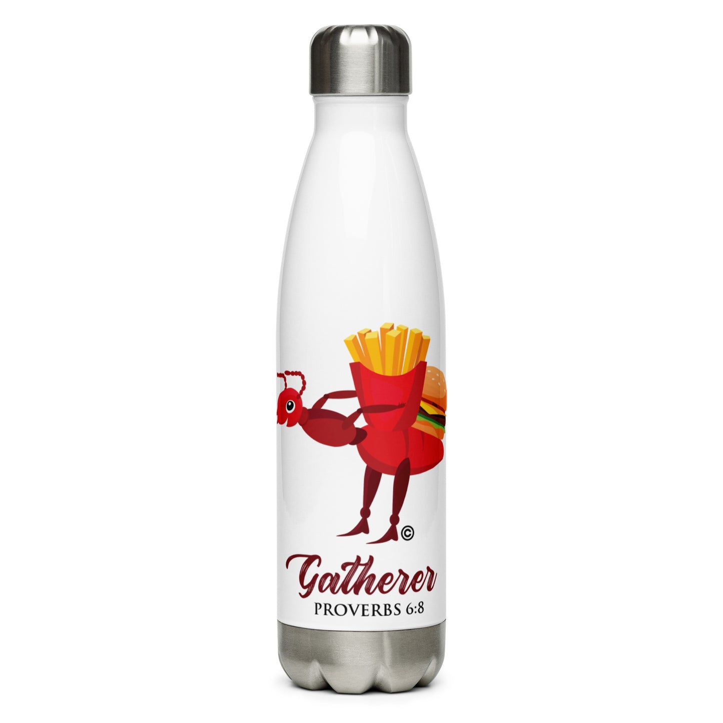 Gatherer Stainless Steel Water Bottle