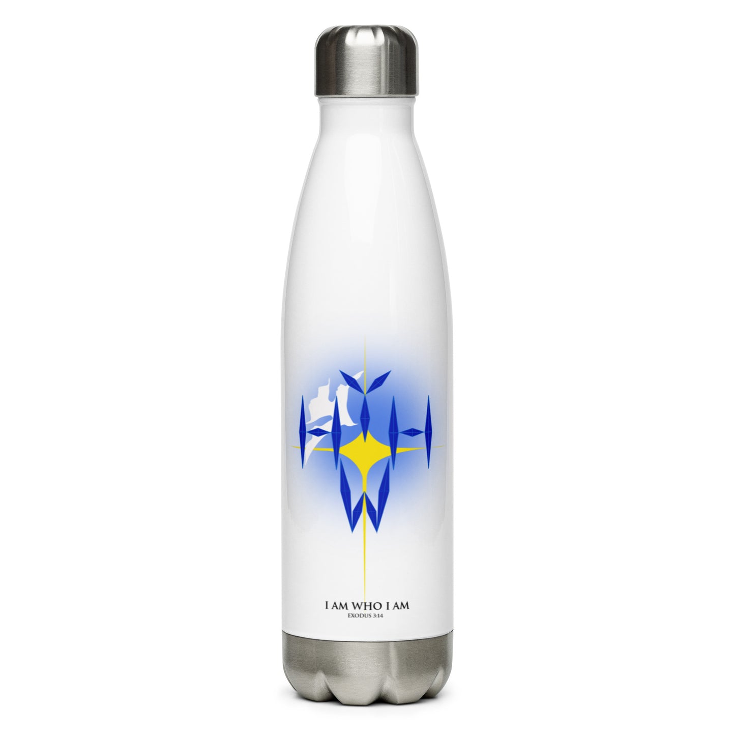 I Am Who I Am Stainless Steel Water Bottle