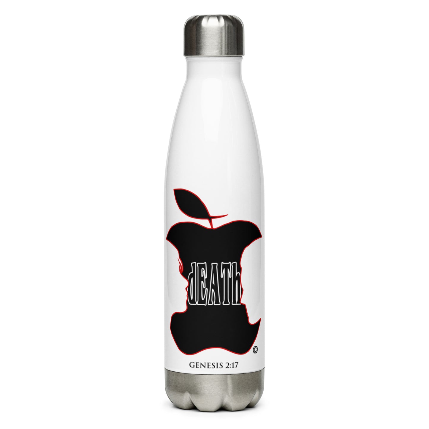 Death Stainless Steel Water Bottle