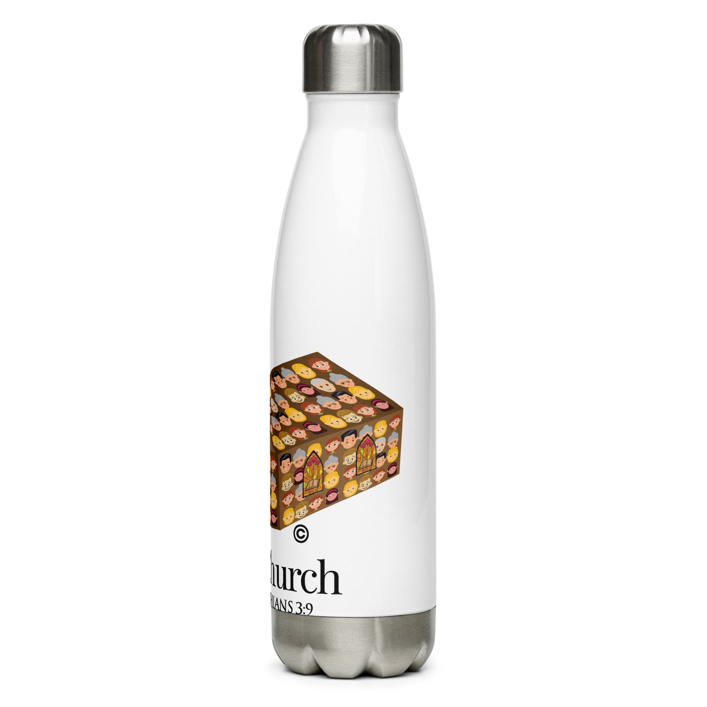 The Church Stainless Steel Water Bottle