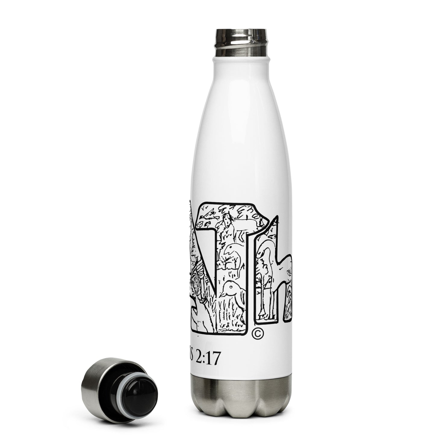 Death Stainless Steel Water Bottle