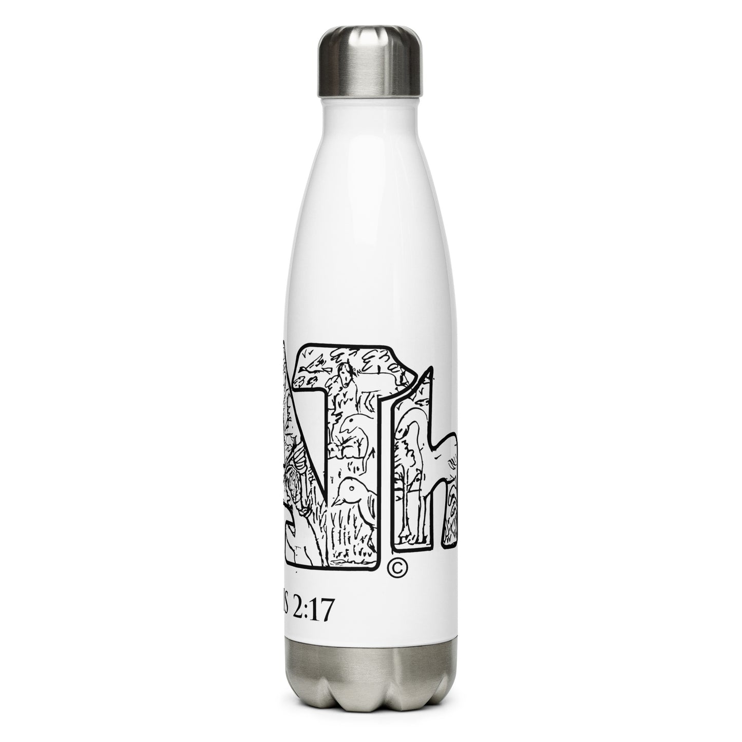Death Stainless Steel Water Bottle