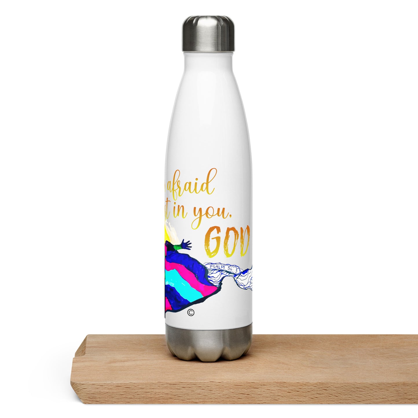 I Put My Trust in You Stainless Steel Water Bottle
