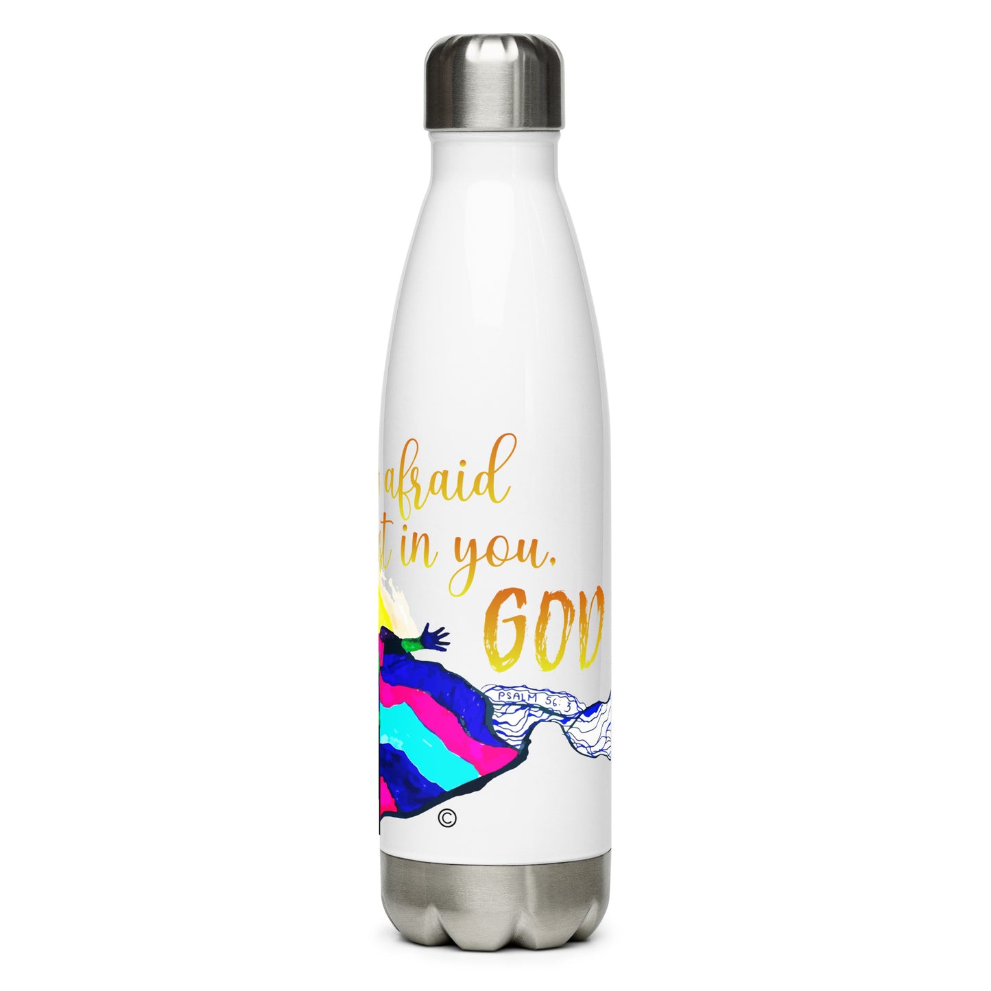 I Put My Trust in You Stainless Steel Water Bottle