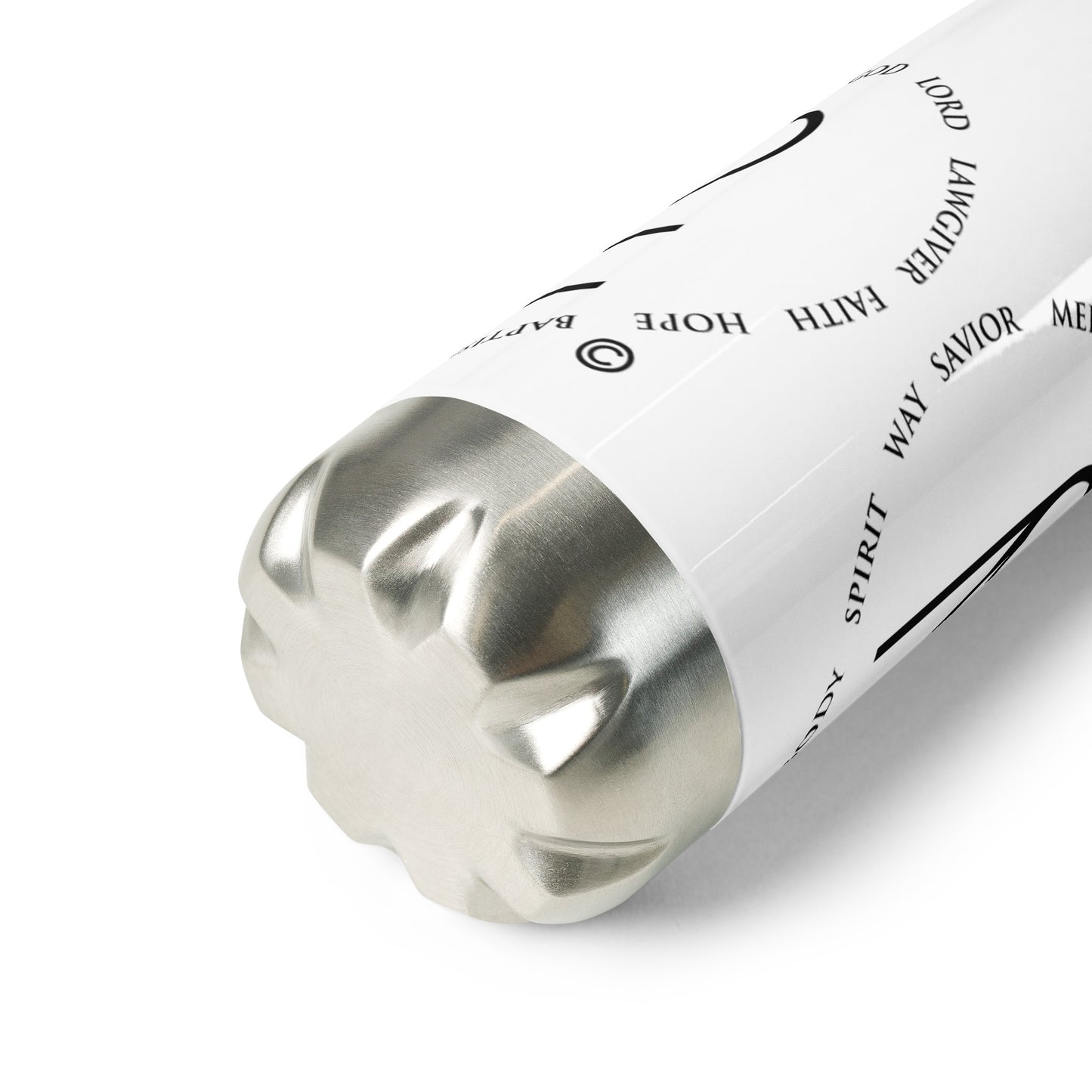 One God Stainless Steel Water Bottle