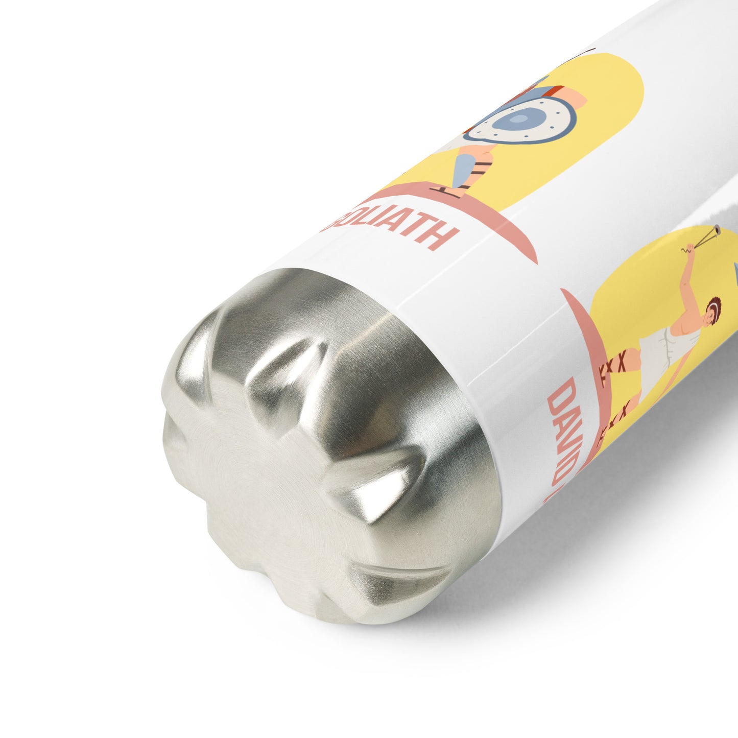 David and Goliath Stainless Steel Water Bottle