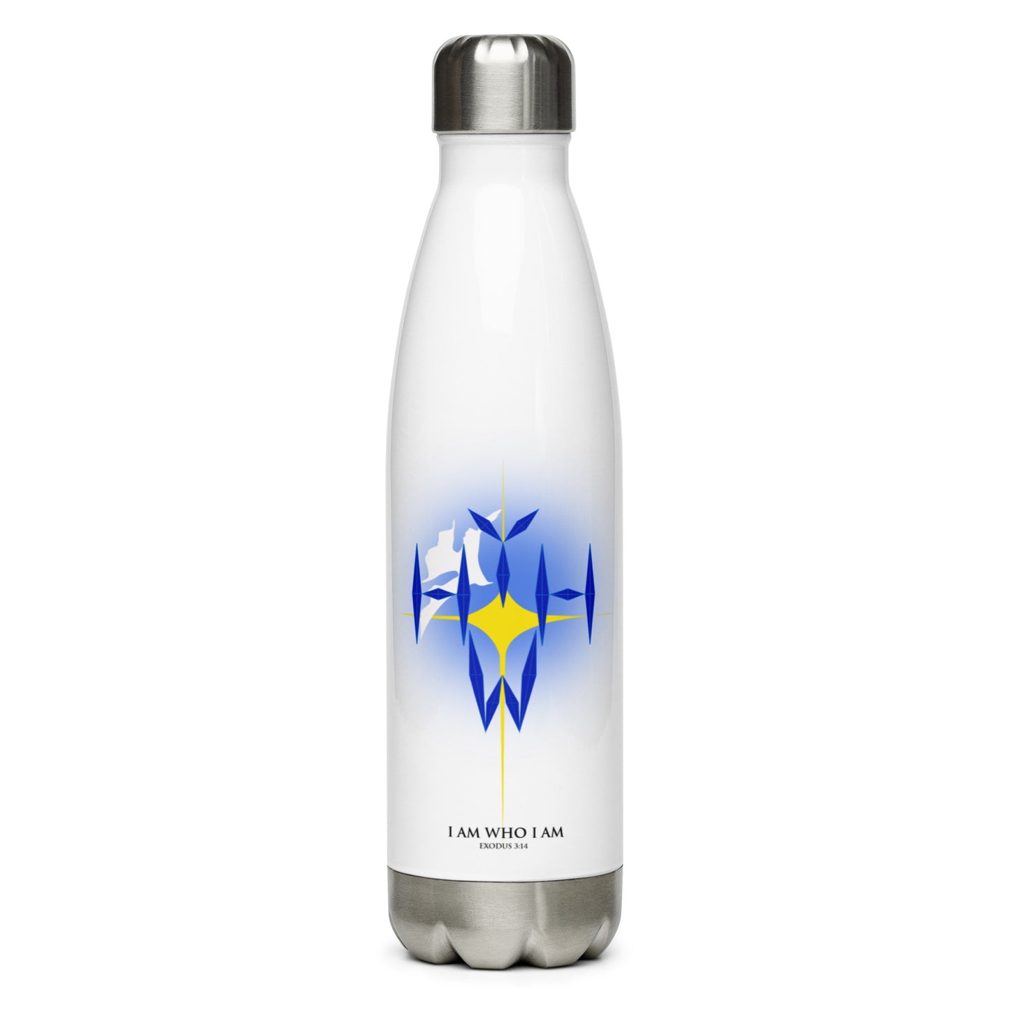 I Am Who I Am Stainless Steel Water Bottle