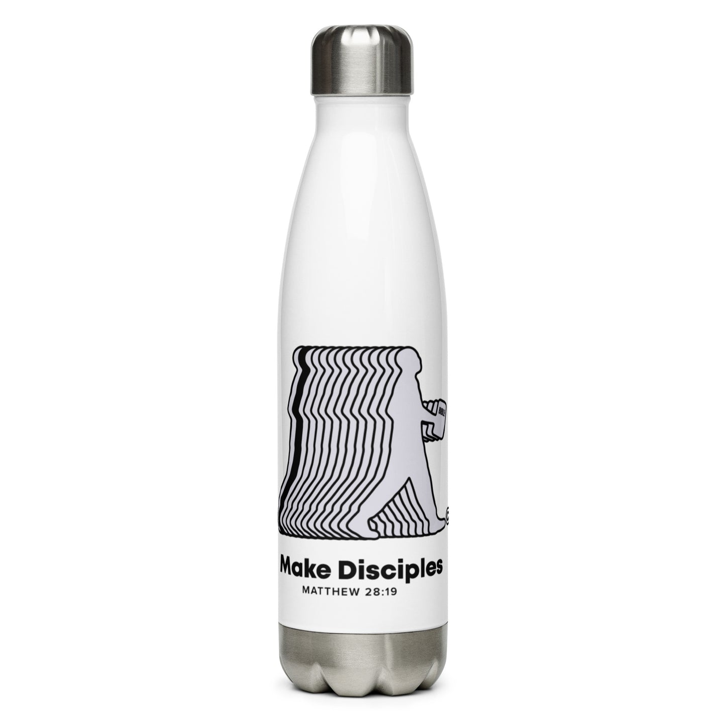 Make Disciples Stainless Steel Water Bottle