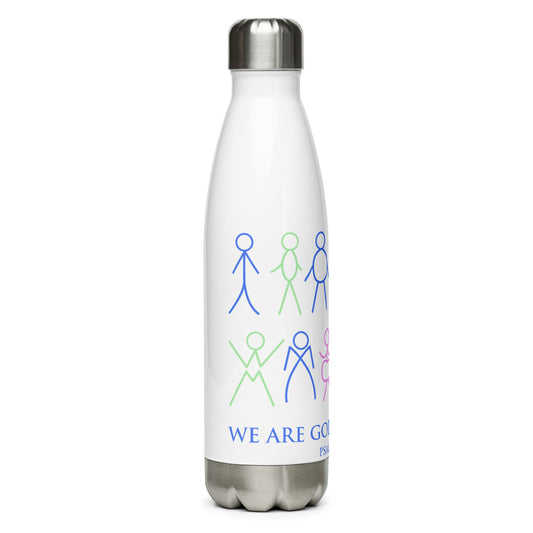 We Are God's Creation Stainless Steel Water Bottle