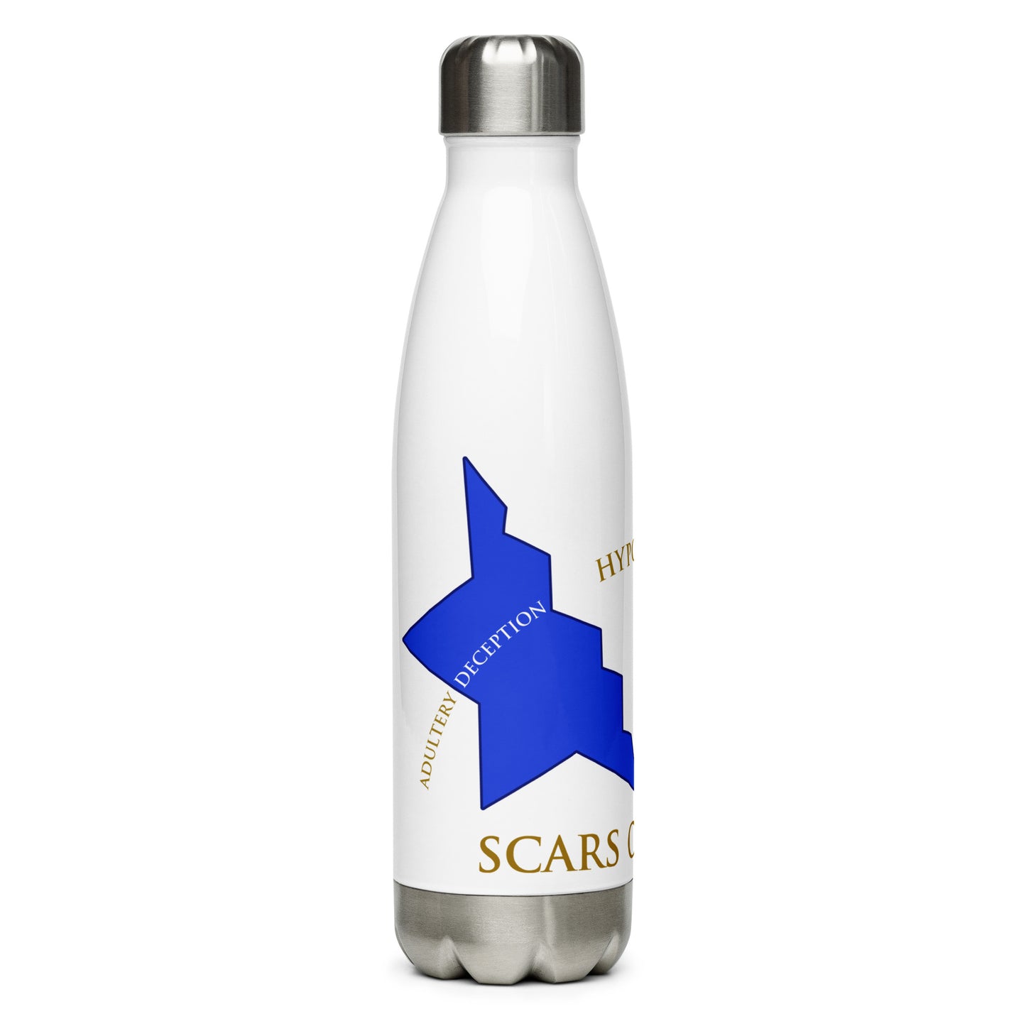Scars of David Stainless Steel Water Bottle