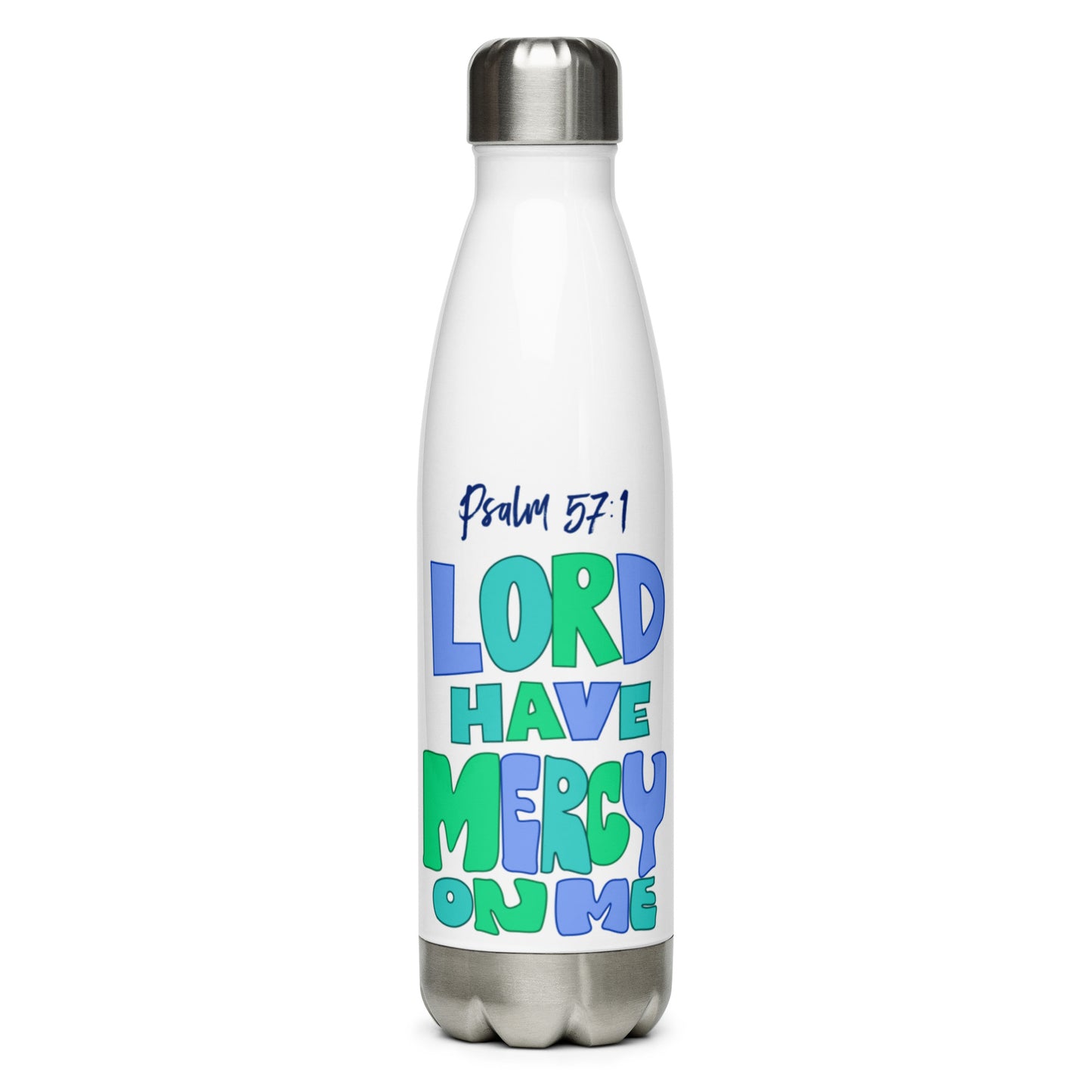 Lord Have Mercy Stainless Steel Water Bottle