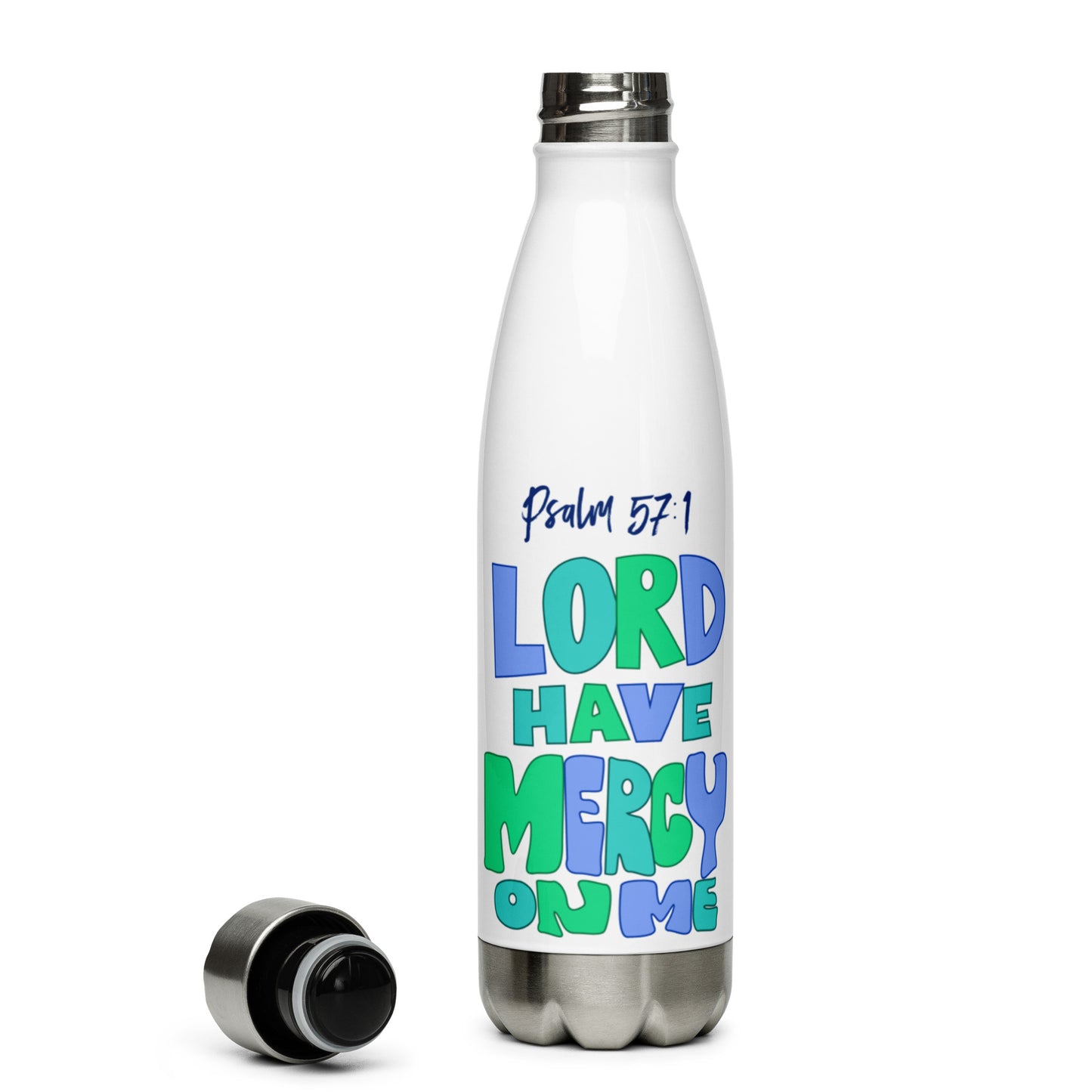 Lord Have Mercy Stainless Steel Water Bottle