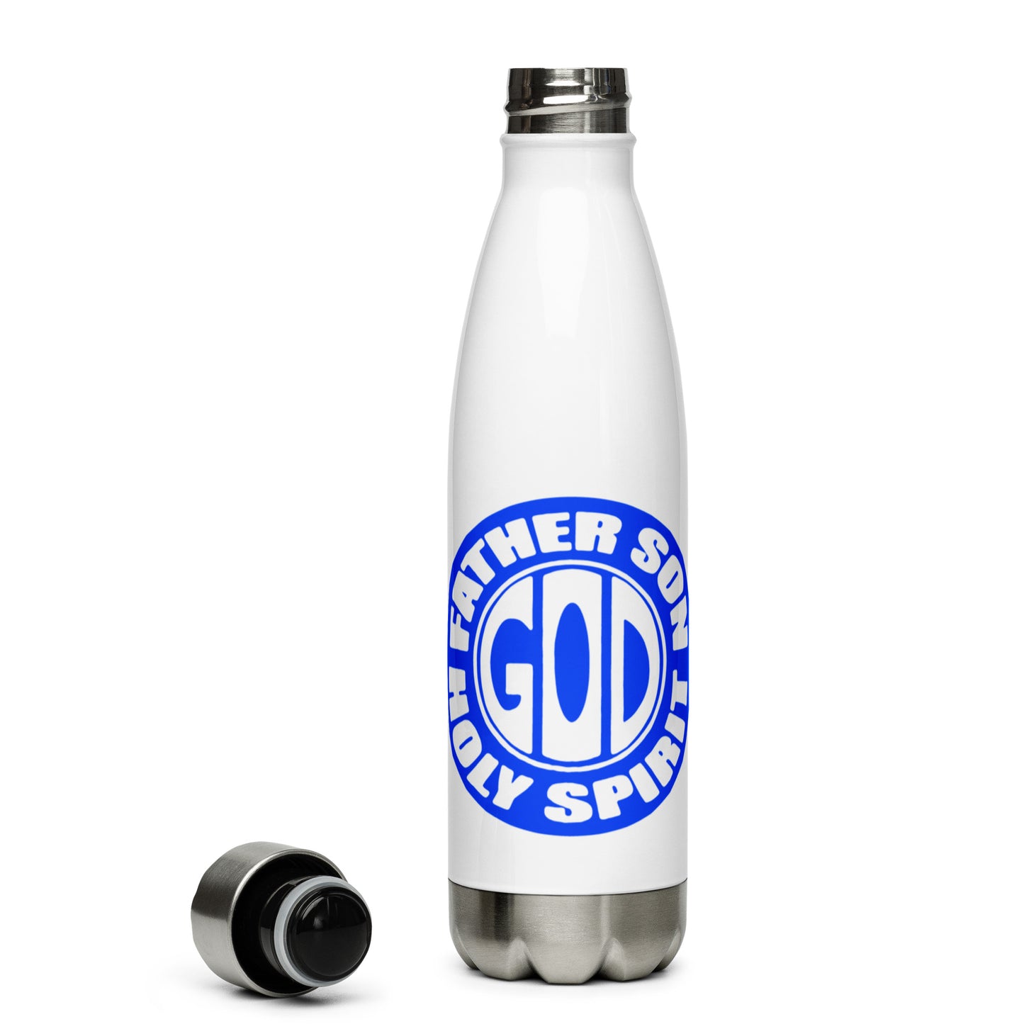 Father Son Holy Spirit Stainless Steel Water Bottle