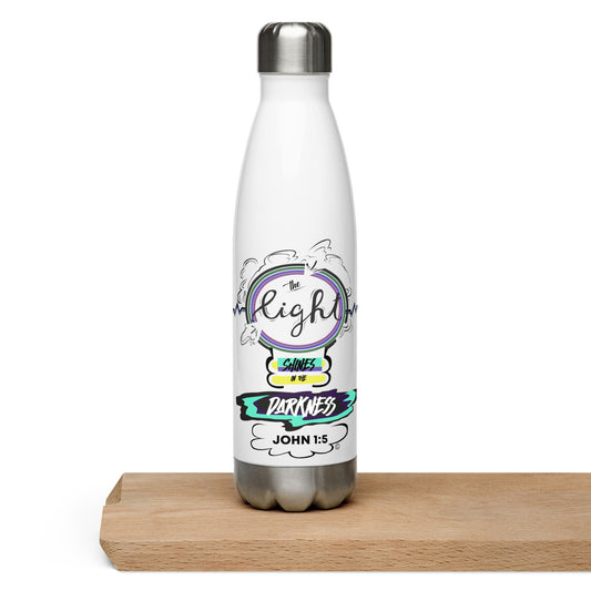 Light in the Darkness Stainless Steel Water Bottle