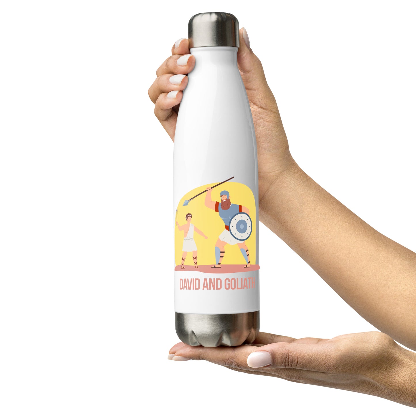 David and Goliath Stainless Steel Water Bottle