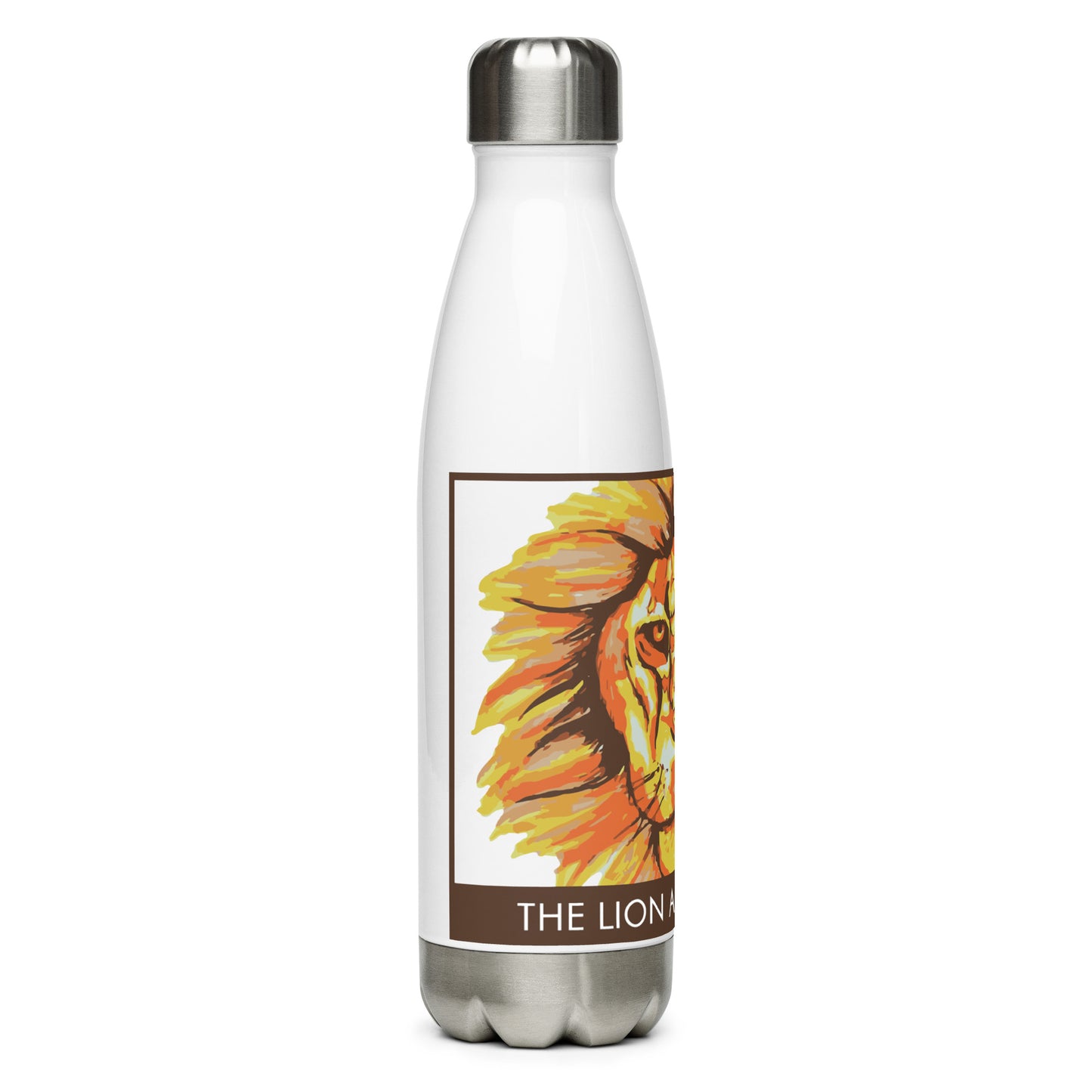 The Lion and the Lamb Stainless Steel Water Bottle