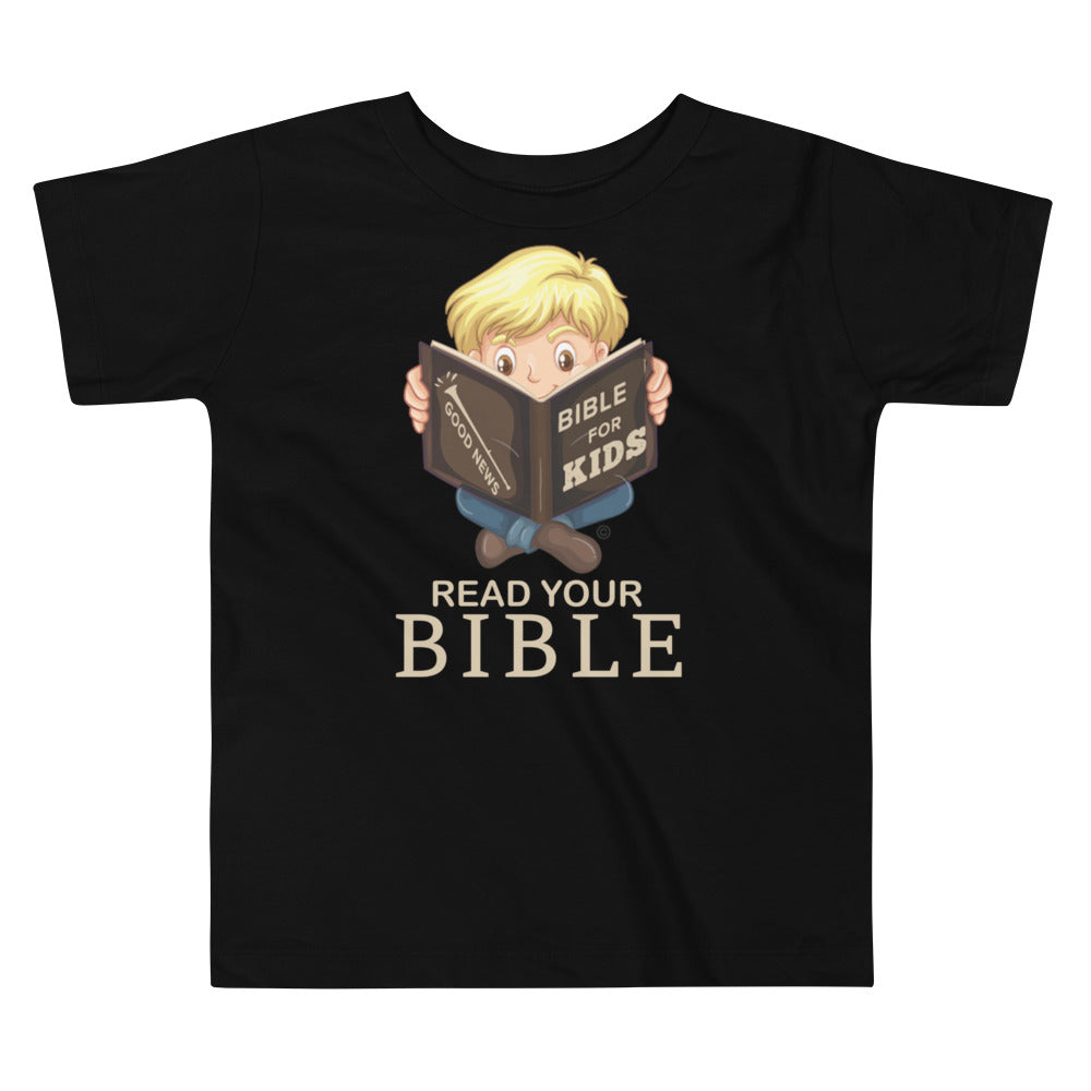 Read Your Bible Toddler Short Sleeve Tee