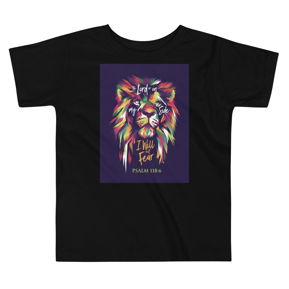 I Will Not Fear Toddler Short Sleeve Tee