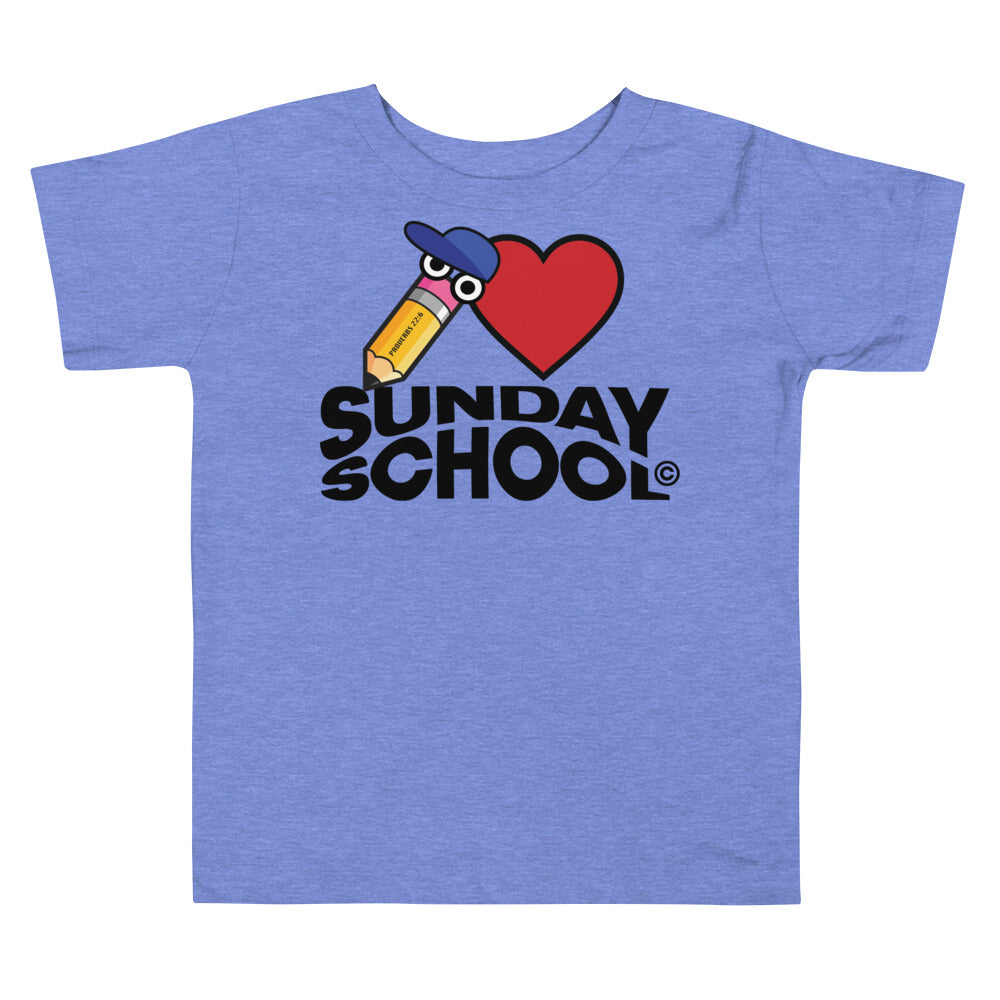 Sunday School Toddler Short Sleeve Tee
