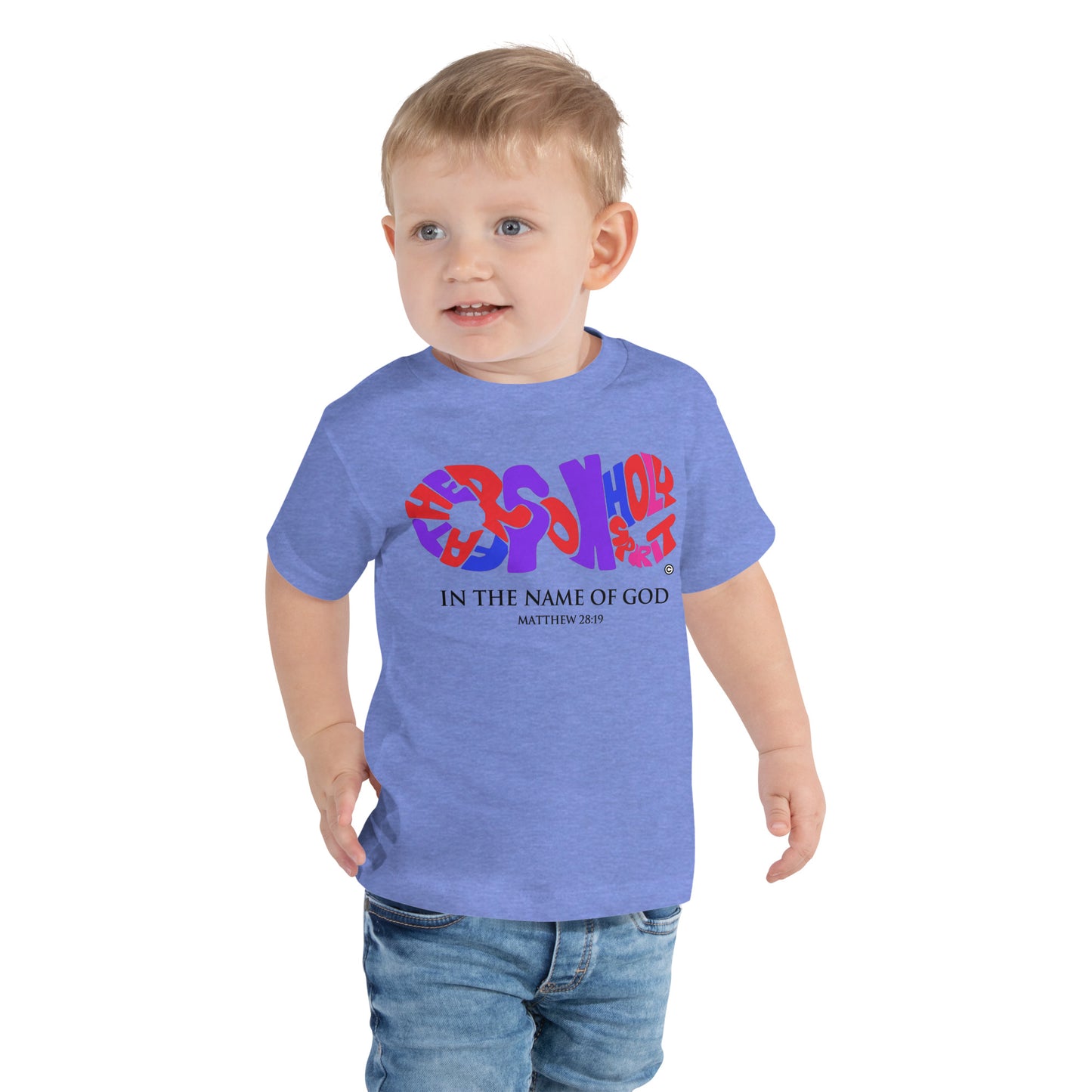 In the Name of God Toddler Short Sleeve Tee
