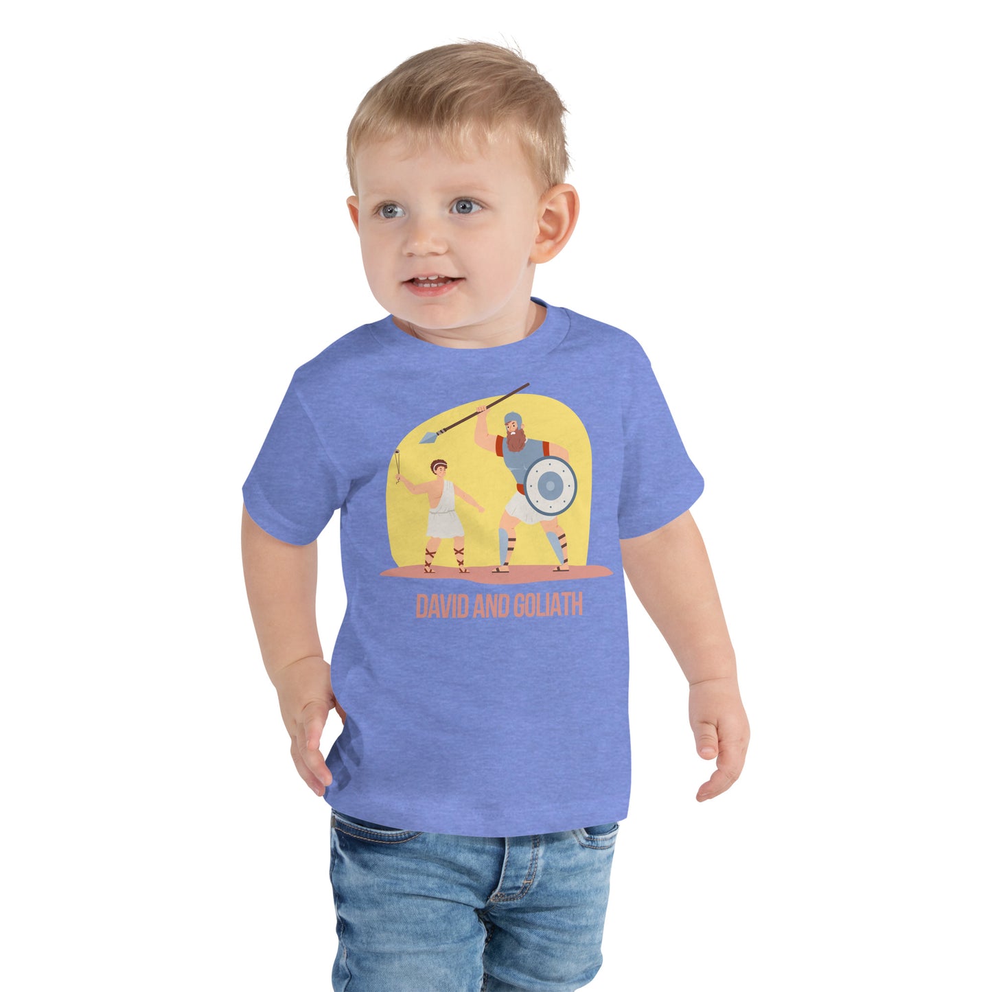 David and Goliath Toddler Short Sleeve Tee