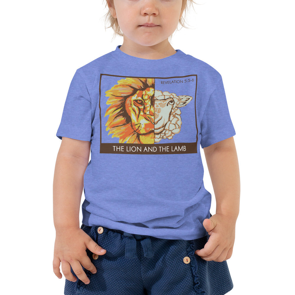 The Lion and the Lamb Toddler Short Sleeve Tee