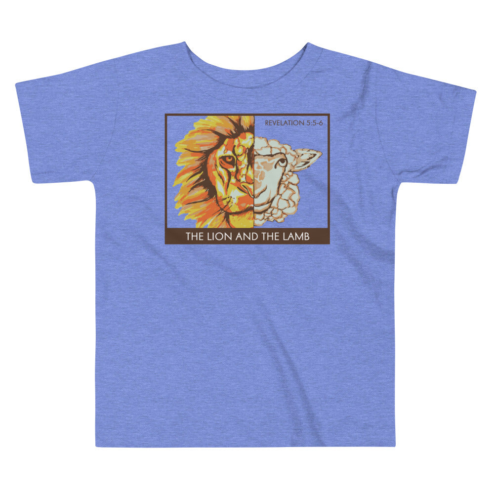 The Lion and the Lamb Toddler Short Sleeve Tee