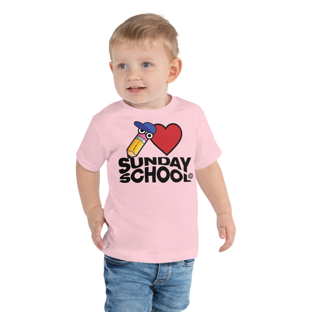 Sunday School Toddler Short Sleeve Tee