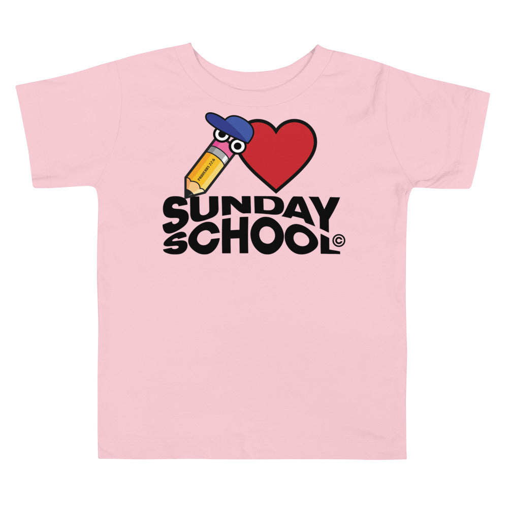 Sunday School Toddler Short Sleeve Tee