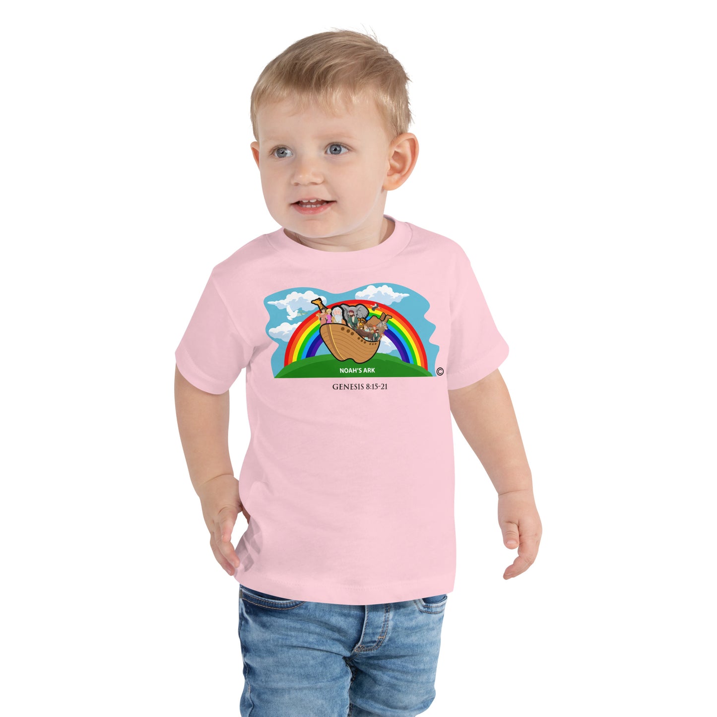 Noah's Ark Toddler Short Sleeve Tee