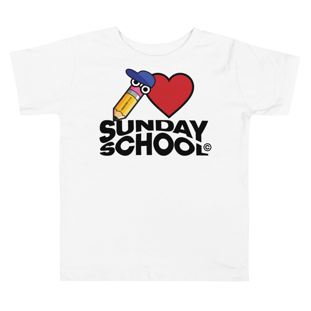 Sunday School Toddler Short Sleeve Tee