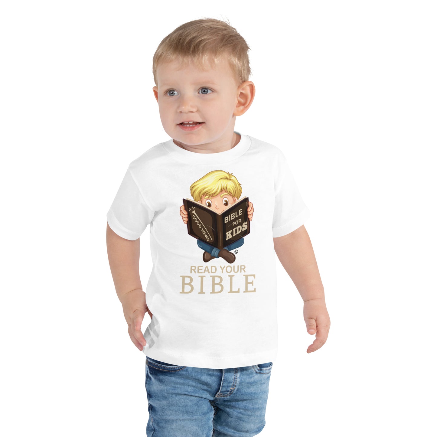Read Your Bible Toddler Short Sleeve Tee