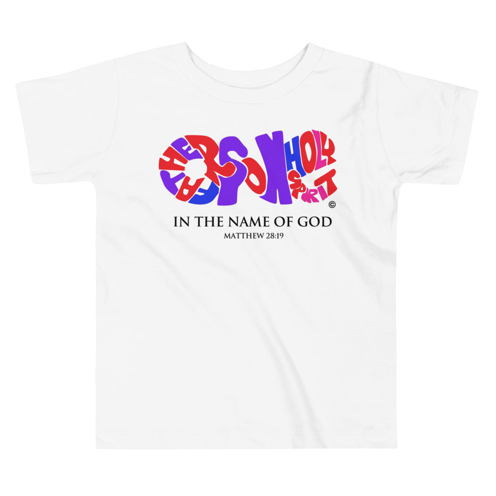 In the Name of God Toddler Short Sleeve Tee