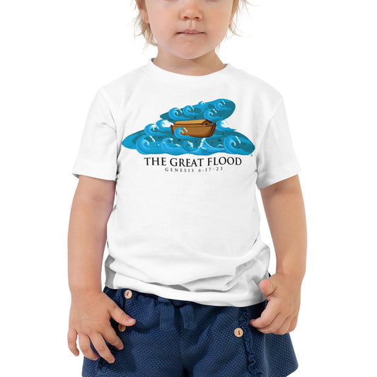 The Great Flood Toddler Short Sleeve Tee