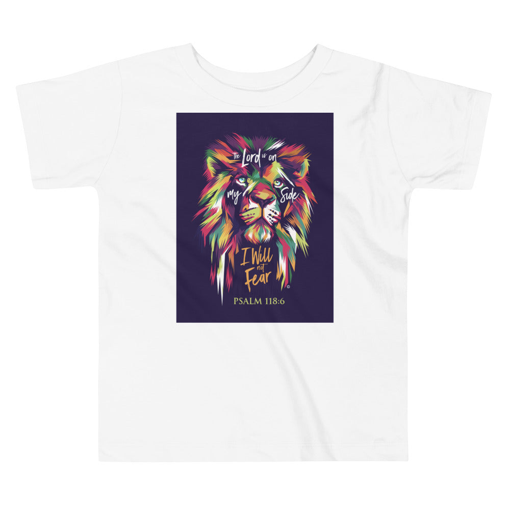 I Will Not Fear Toddler Short Sleeve Tee