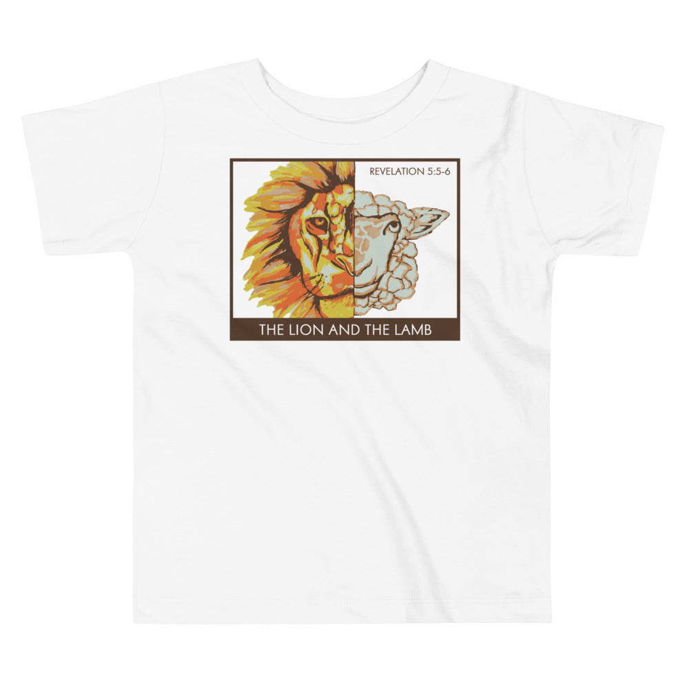 The Lion and the Lamb Toddler Short Sleeve Tee