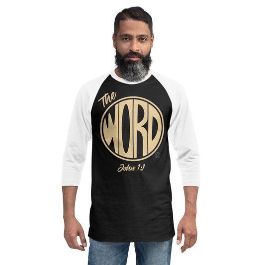 The Word Men's 3/4 Sleeve Raglan Shirt