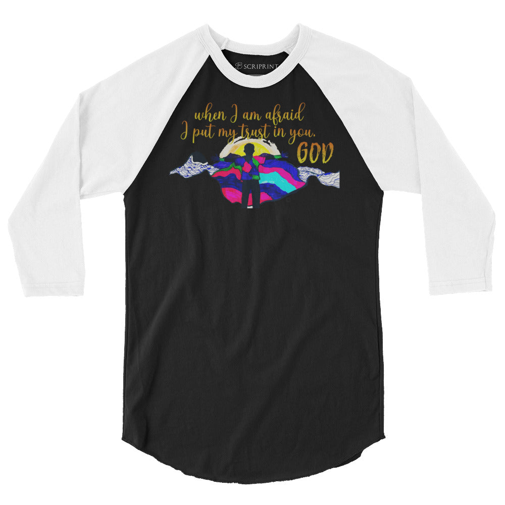 I Put My Trust in You 3/4 Sleeve Raglan Shirt